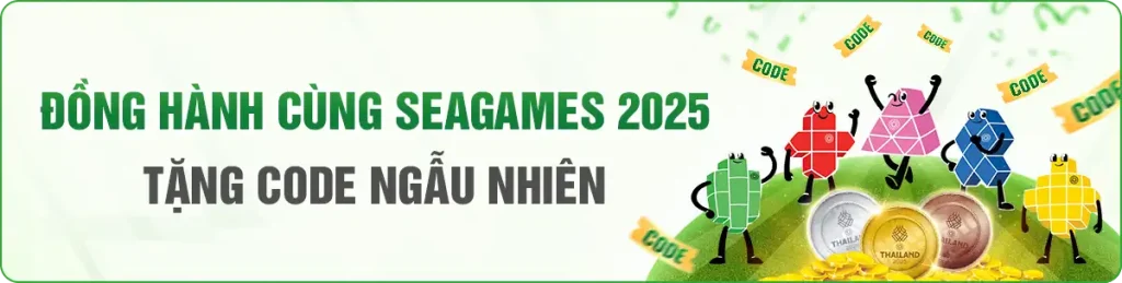 OK9 Đồng Hành SEA Games 2025 – Tặng CODE Ngẫu Nhiên Lên Đến 1.999 Điểm Mỗi Ngày 8 OK9 Đồng Hành SEA Games 2025 – Tặng CODE Ngẫu Nhiên